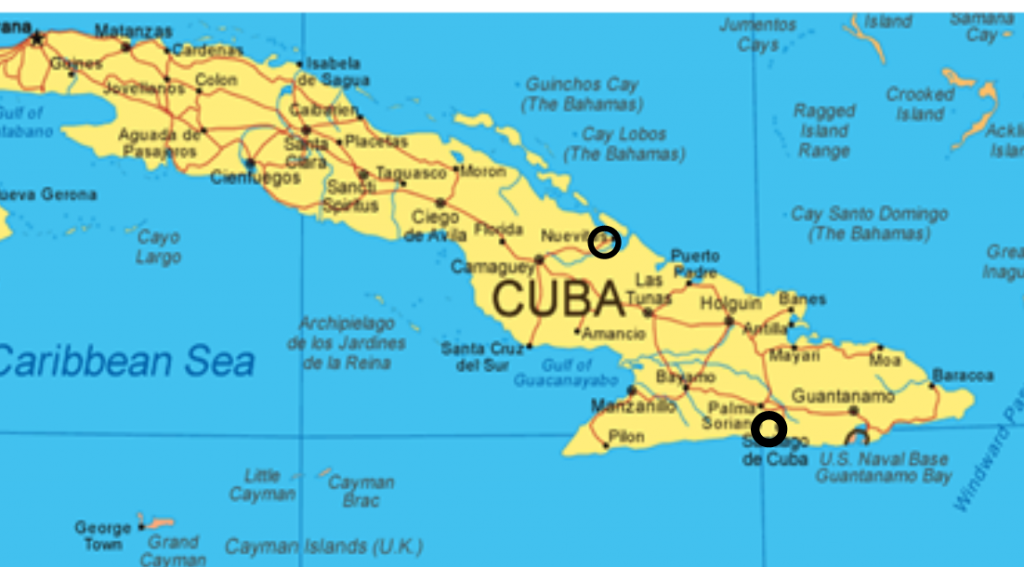 Cuba map - DK Engineering